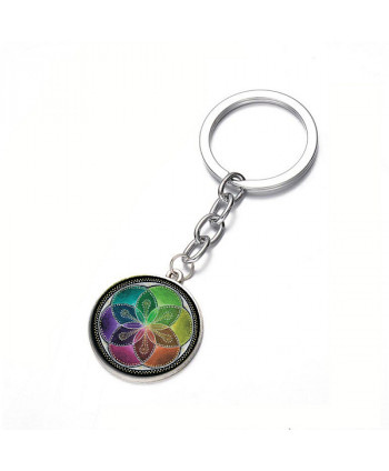 Llavero Flor de la vida