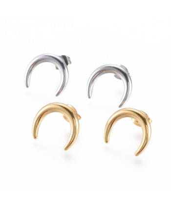 Pendientes Media Luna