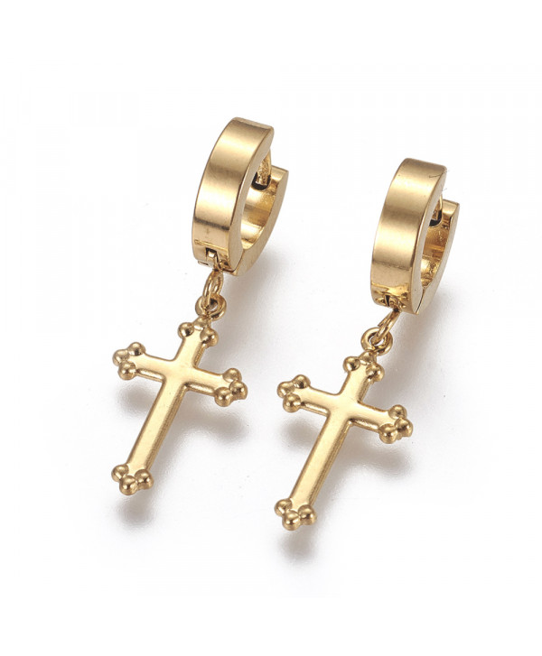 Pendientes Cruz largo