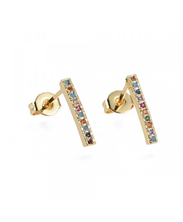 Pendientes Tira colores