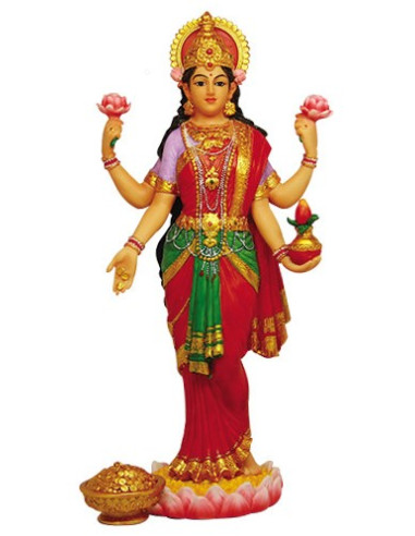 Diosa Lakshmi Color 25cms