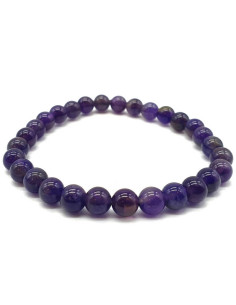 Pulsera Ámatista Oscura,...