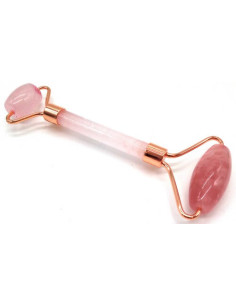 Rodillo Masajeador Cuarzo Rosa 2