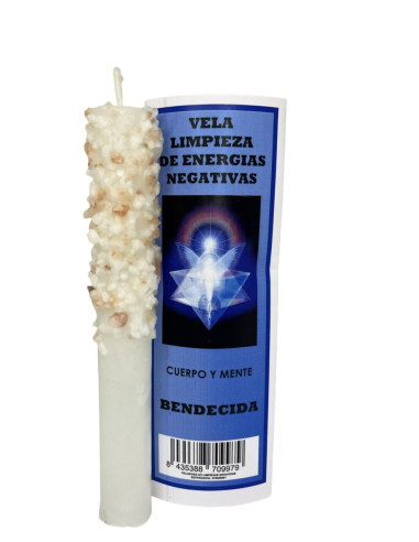 Veladora Sal del Himalaya  (Purifica...