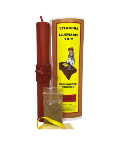 Veladora Llámame ya