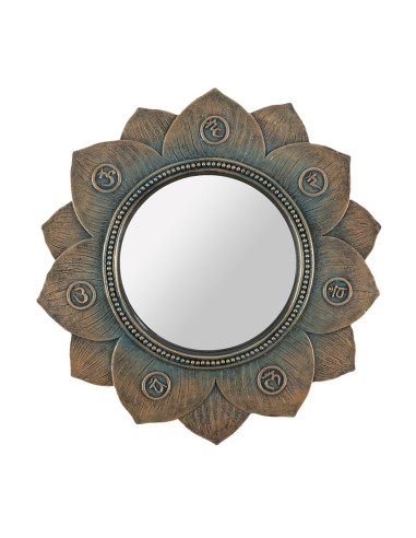 Espejo Flor de Loto Pared