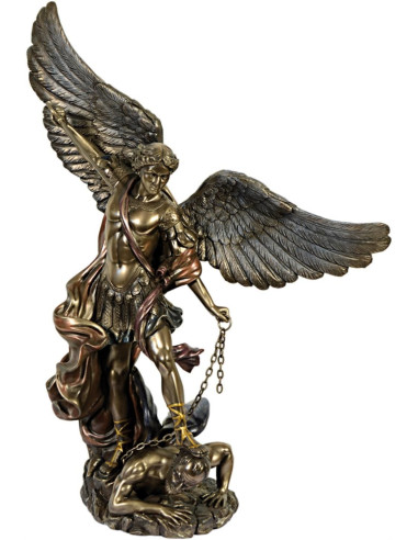 Arcángel San Miguel color Bronce de...