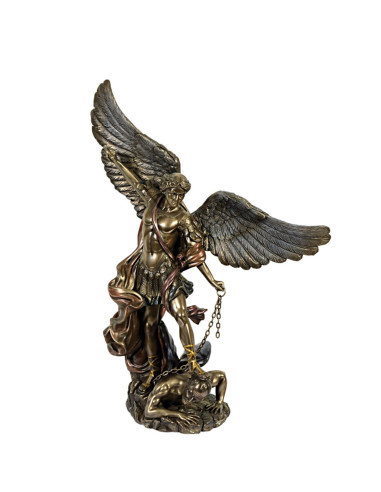 Arcángel San Miguel color Bronce de...