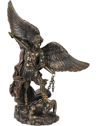 Arcángel San Miguel color Bronce de...