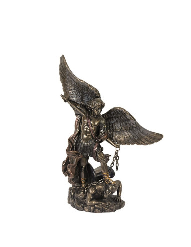 Arcángel San Miguel color Bronce de...