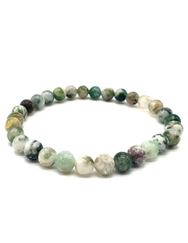 Pulsera Ágata Árbol, piedra naturales