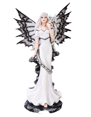 Hada Melisa, con dragón, 55 cms