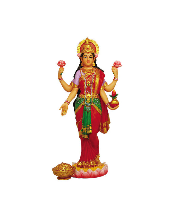 Diosa Lakshmi Color 25cms