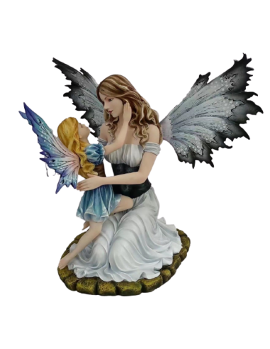 Hada Mama Eliza con niña, 33x26 cms