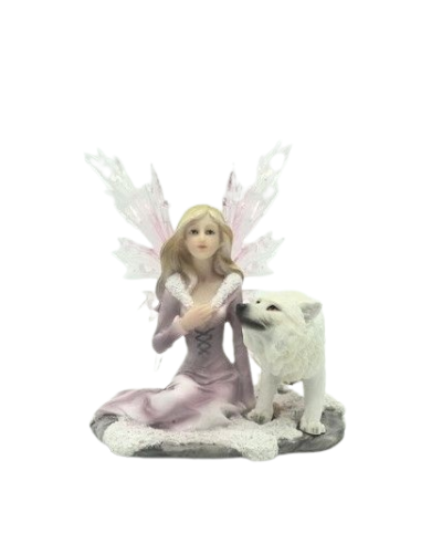 Hada Ross con Lobo 14cm