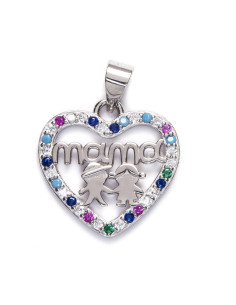 Colgante Mama, plata de ley