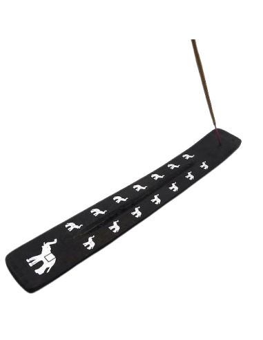 Incensario Madera, negro