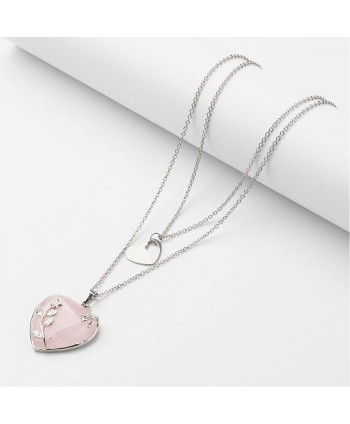 Colgante Corazón de cuarzo... 2