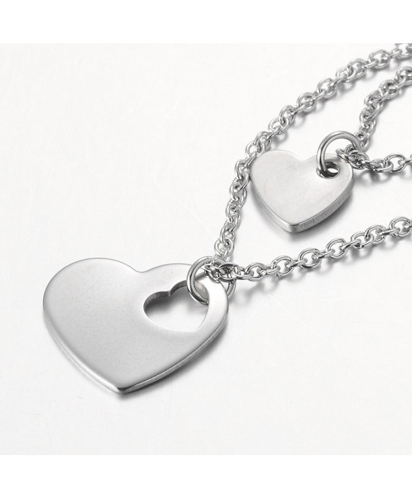 Colgante doble corazón