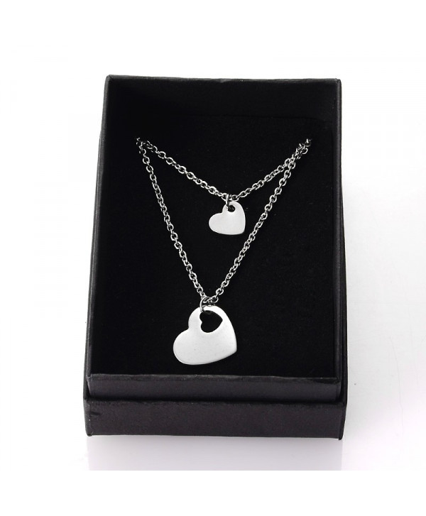 Colgante doble corazón