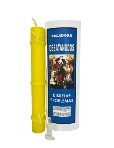 Veladora Desatanudos Amarilla (Dinero)