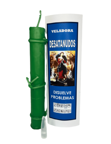 Veladora Desatanudos Verde (Trabajo)