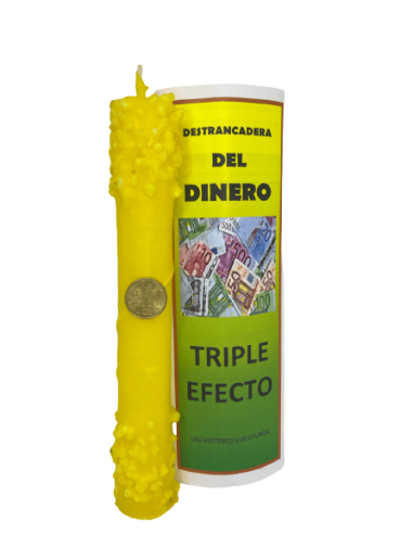 Veladora Desatrancadera Dinero