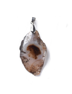 Colgante Ágata Cuarzo Ahumado 2