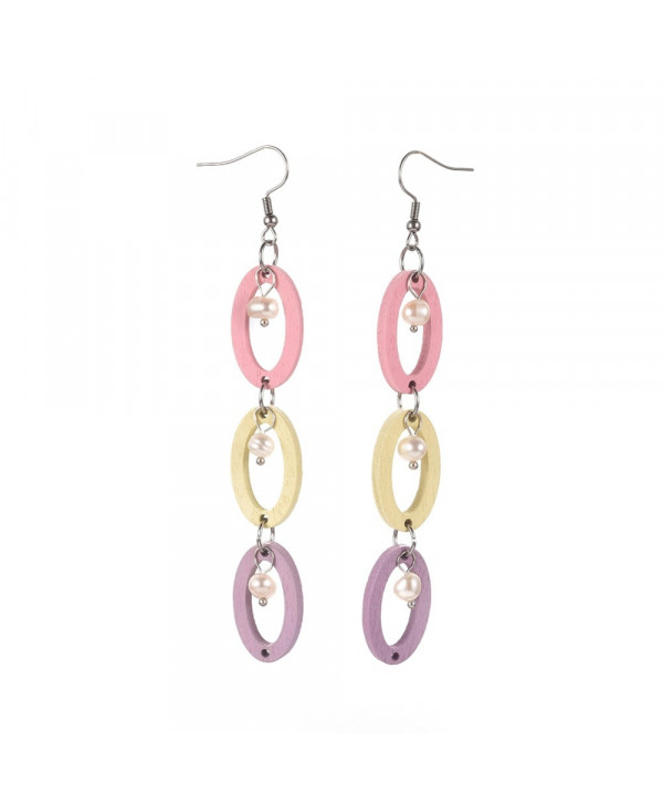 Pendientes Fantasía Anillas y Perlas