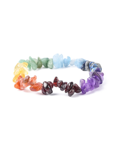 Pulsera 7 Chakras minerales