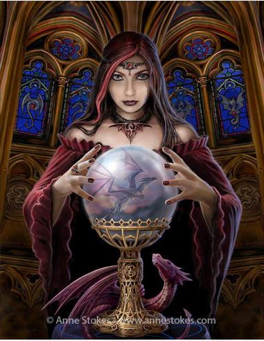 Hada Adivina by Anne Stokes, 24 cms