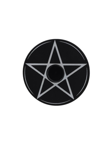 Porta vela Pentagrama