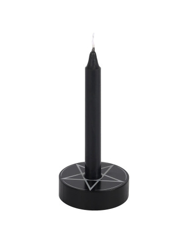 Porta vela Pentagrama