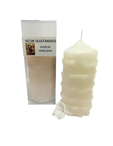 Velón Desatanudos Blanco (Disuelve...