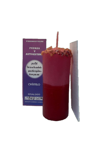 Velón Preparado Fuerza y Autoestima...