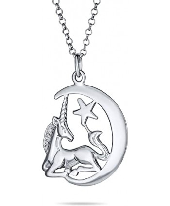 Colgante Unicornio Plata