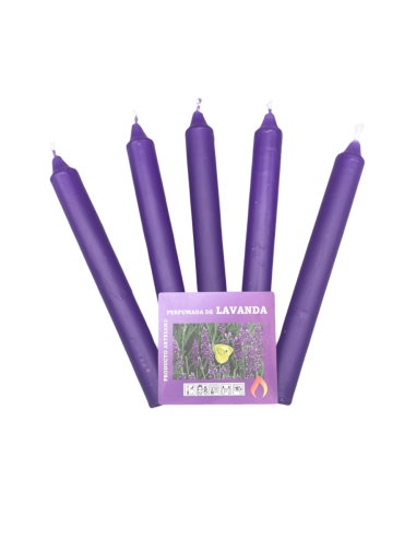 Vela Aromática Lavanda (5 uds)