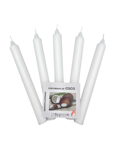 Vela Aromática Coco (5 uds) 2
