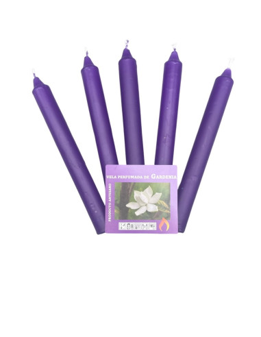 Vela Aromática Gardenia (5 uds)