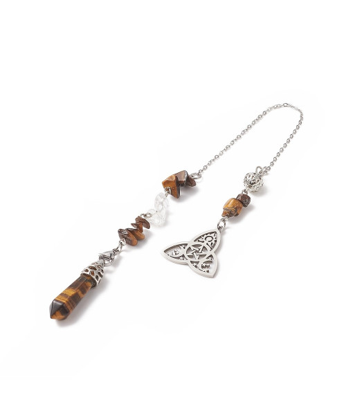 Péndulo Ojo Tigre con Protector de...