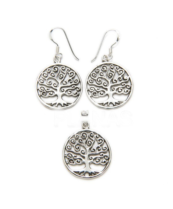 Conjunto Árbol de la Vida Plata