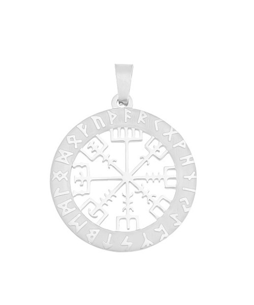 Colgante Vegvisir Plateado