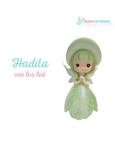 Hadita con luz led, verde