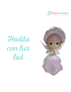 Hadita con luz led, rosa 2