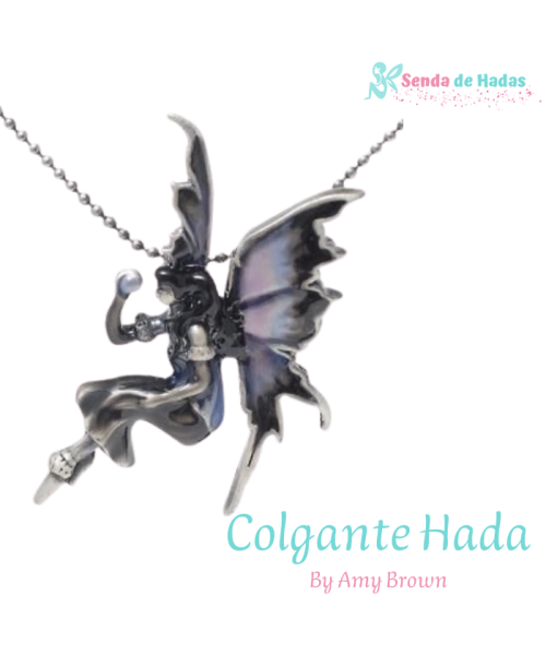 Colgante Piedra Luna by Amy Brown