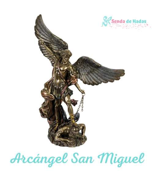Arcángel San Miguel color Bronce de...