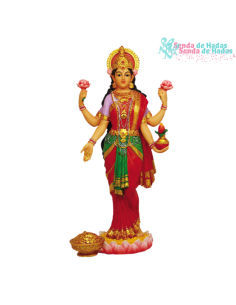 Diosa Lakshmi Color 25cms 2
