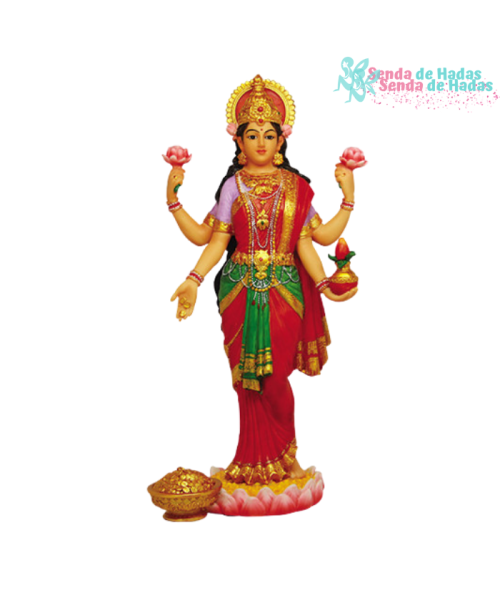 Diosa Lakshmi Color 25cms