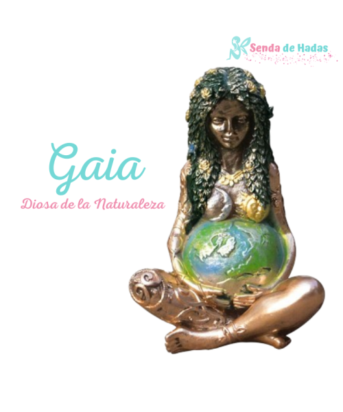Gaia, Diosa de la Naturaleza, 15 cms