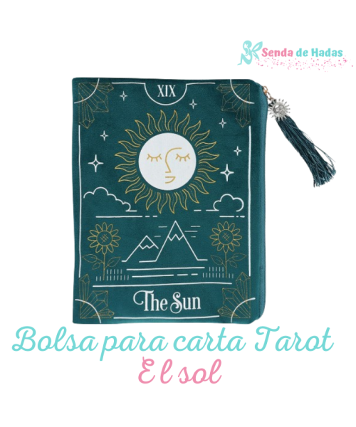 Bolsa Sol, para cartas Tarot (The Sun)